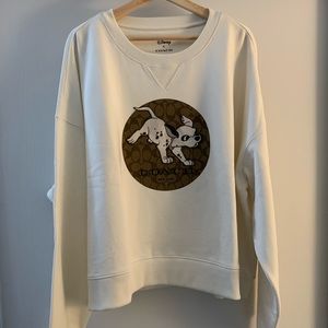 Bnew! Coach… oversized sweatshirt …. Fits xxl, xl